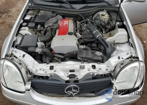 2000 Mercedes-Benz Slk 230 Kompressor from USA, damaged, VIN WDBKK47F0YF150959